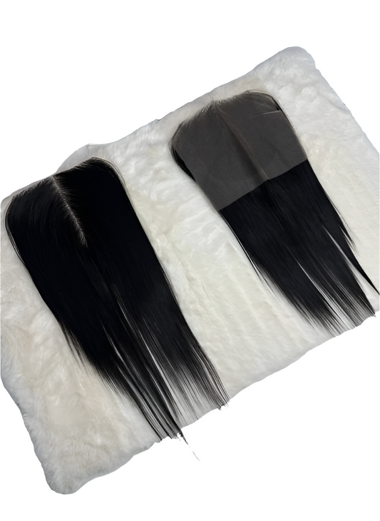 Vietnamese SSD Bone Straight Hair Set (3 Bundles + 5×5 Closure)