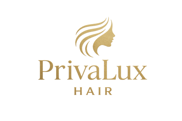 Create a logo for my wig business of PrivaLux Hair 